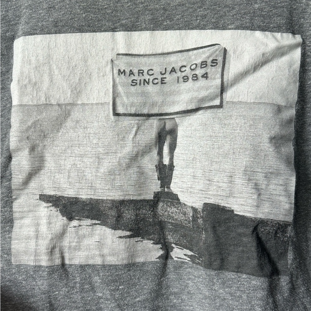 Y2K Marc Jacobs cotton graphic tshirt - Picture 3 of 5